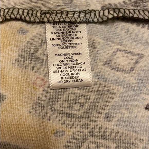 Ann Taylor LOFT Aztec Tribal Cold Shoulder Dress - Picture 7 of 7